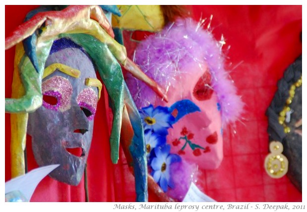 Masks at Marituba leprosarium, Brazil - S. Deepak, 2011