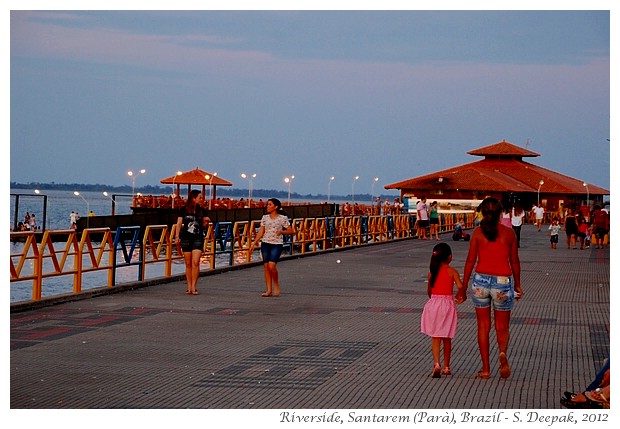 Riverside restaurant, Santarem, Parà, Brazil - S. Deepak, 2012