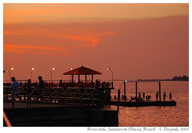 Riverside restaurant, Santarem, Parà, Brazil - S. Deepak, 2012