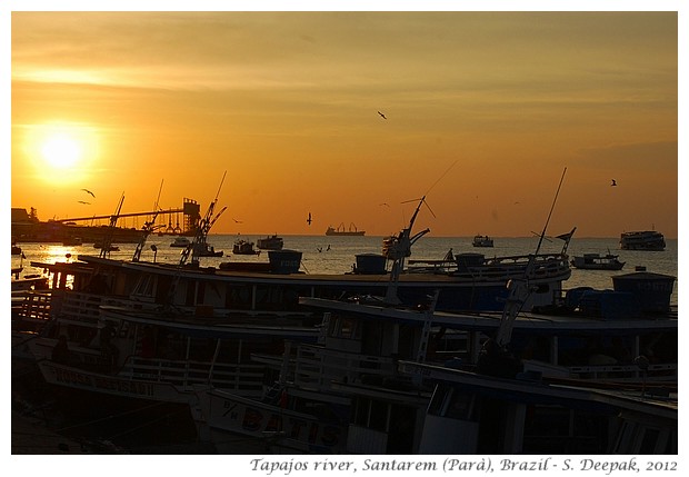 Evening on Tapajos river, Santarem, Brazil - S. Deepak, 2012