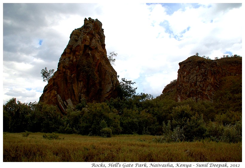 Rocks, Rift valley, Naivasha, Kenya - Images by Sunil Deepak