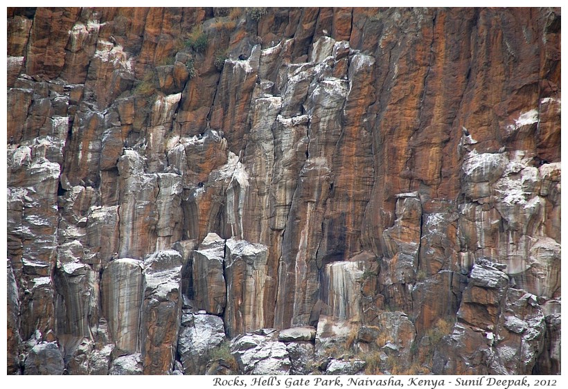 Rocks, Rift valley, Naivasha, Kenya - Images by Sunil Deepak