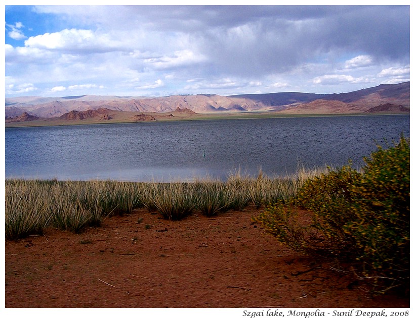 Szgai lake, Mongolia - Images by Sunil Deepak