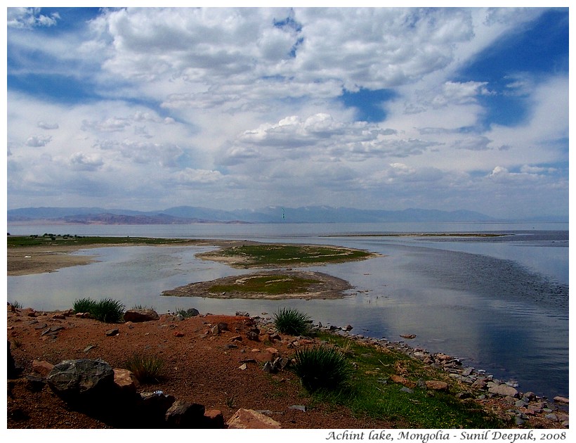 Achint lake, Mongolia - Images by Sunil Deepak