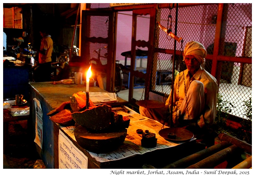 Night markets, Jorhat, India - Images by Sunil Deepak
