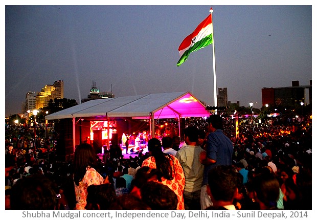 Independence Day, Delhi, India - images by Sunil Deepak, 2014