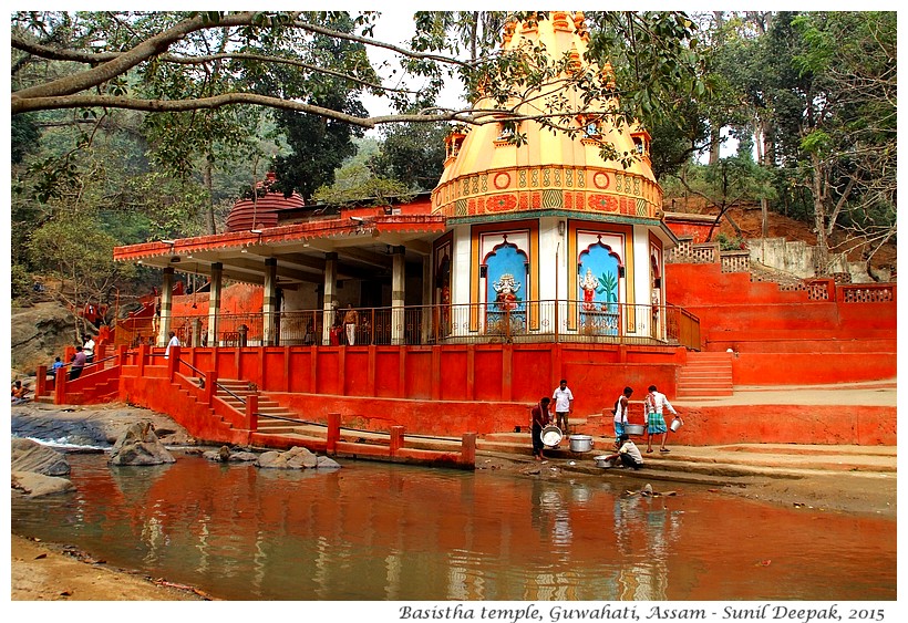 Guwahati City Walks - Basistha temple - Images by Sunil Deepak