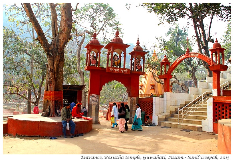 Guwahati City Walks - Basistha temple - Images by Sunil Deepak