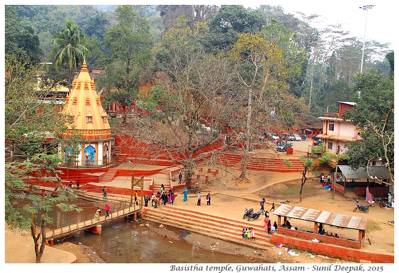 Guwahati City Walks - Basistha temple - Images by Sunil Deepak