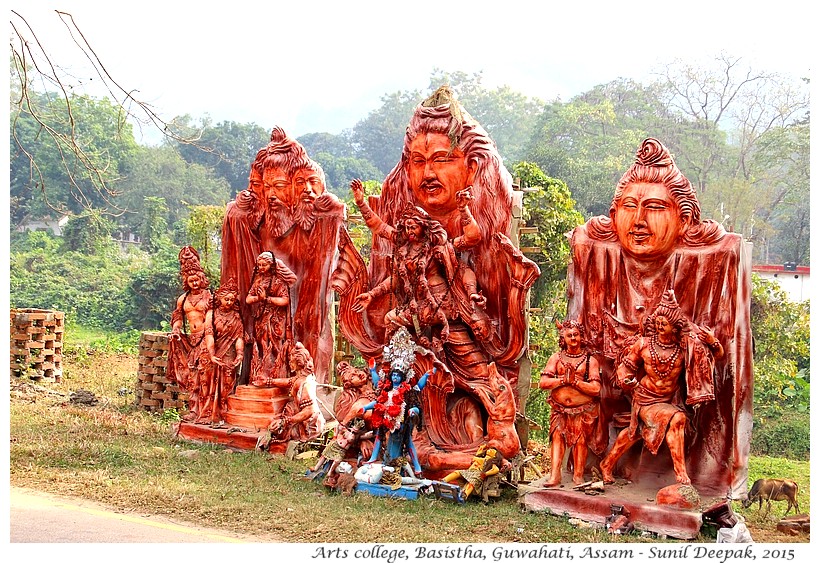 Guwahati City Walks - Basistha temple - Images by Sunil Deepak