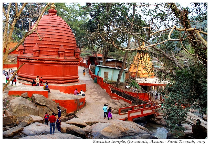 Guwahati City Walks - Basistha temple - Images by Sunil Deepak