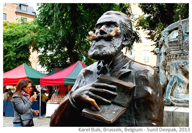 Books, wriers and art - images by Sunil Deepak, 2014