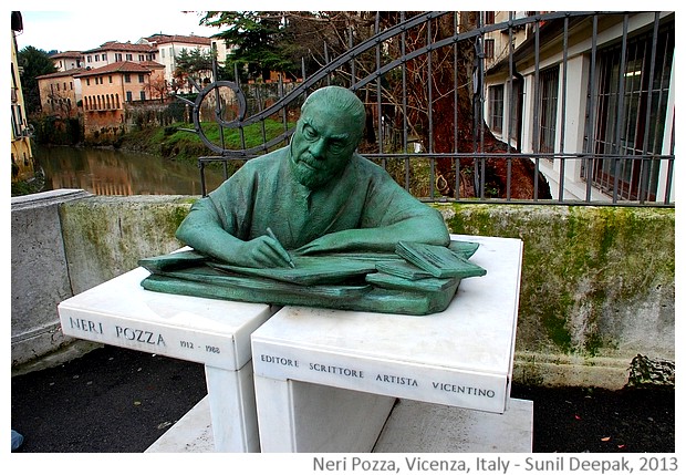 Art & Sculptures about books - Neri Pozza, Vicenza - Image by S. Deepak