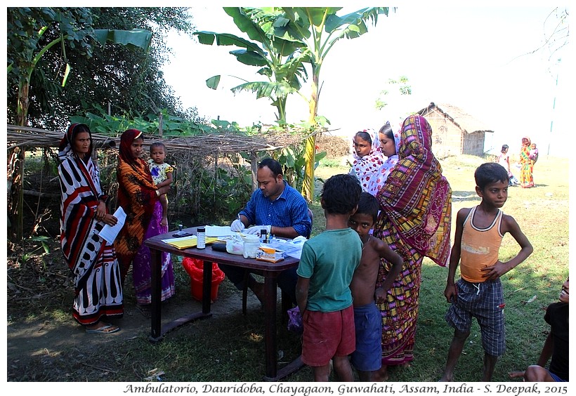 Ambulatorio di Daurodoba, Assam India - Images by Sunil Deepak