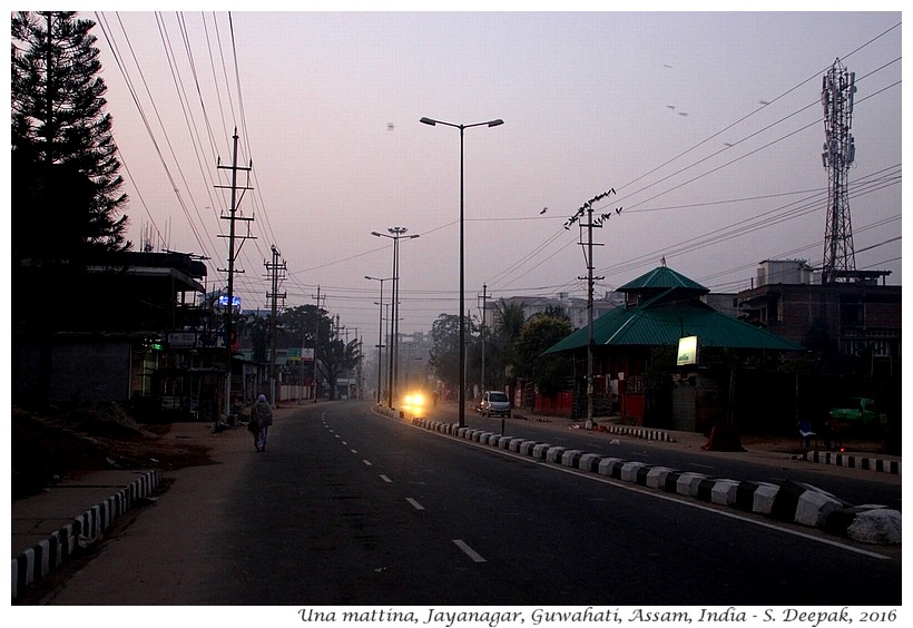 Una mattina a Guwahati, Assam India - Images by Sunil Deepak