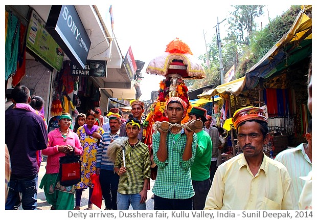 Gods & goddesses in Kullu Valley, Himachal Pradesh, India - Images by Sunil Deepak, 2014