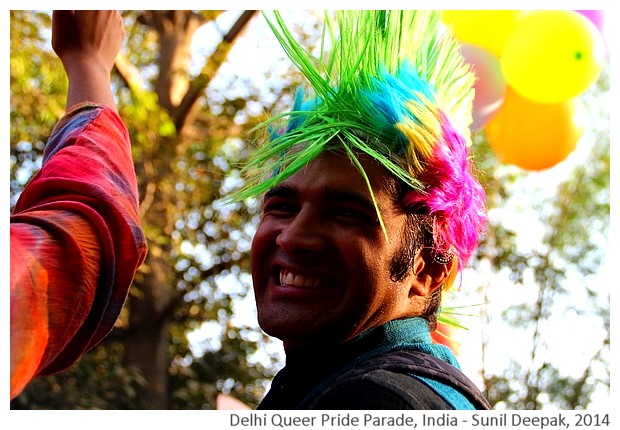 Delhi Queer Pride Parade 2014, India - Images by Sunil Deepak 2014