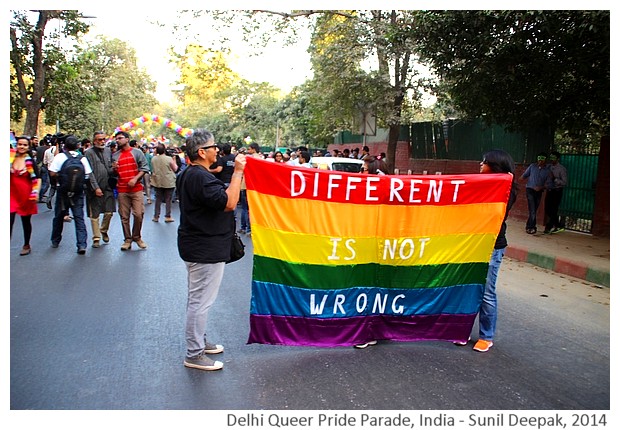 Delhi Queer Pride Parade 2014, India - Images by Sunil Deepak 2014