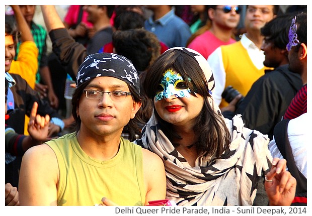 Delhi Queer Pride Parade 2014, India - Images by Sunil Deepak 2014