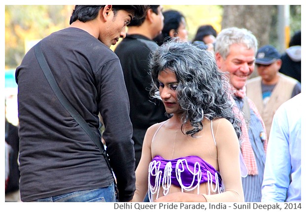 Delhi Queer Pride Parade 2014, India - Images by Sunil Deepak 2014