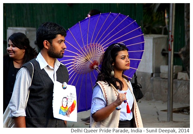 Delhi Queer Pride Parade 2014, India - Images by Sunil Deepak 2014