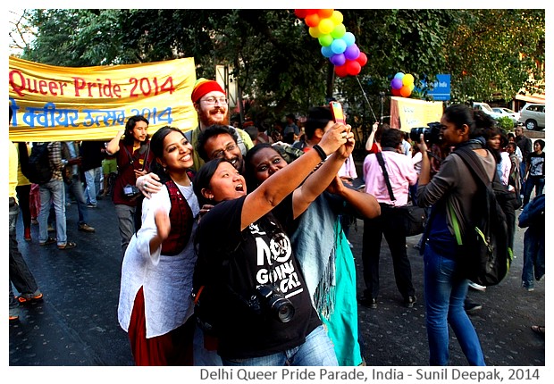 Delhi Queer Pride Parade 2014, India - Images by Sunil Deepak 2014