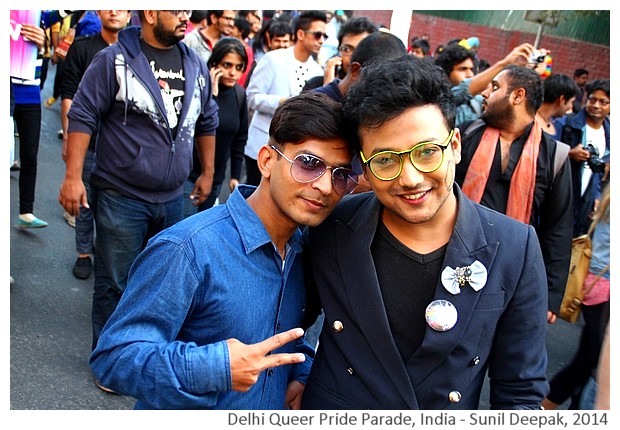 Delhi Queer Pride Parade 2014, India - Images by Sunil Deepak 2014