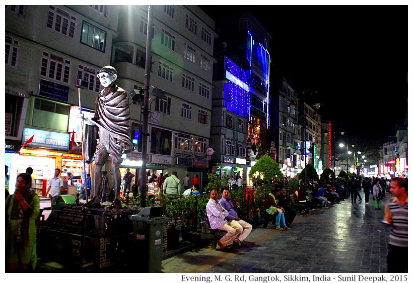 Gangtok Walking Tour - city centre & the Ridge - Images by Sunil Deepak