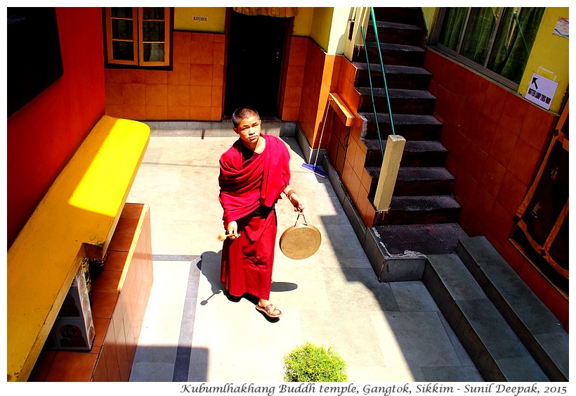 Kubumlhakhang temple, Gangtok, Sikkim, India - Images by Sunil Deepak