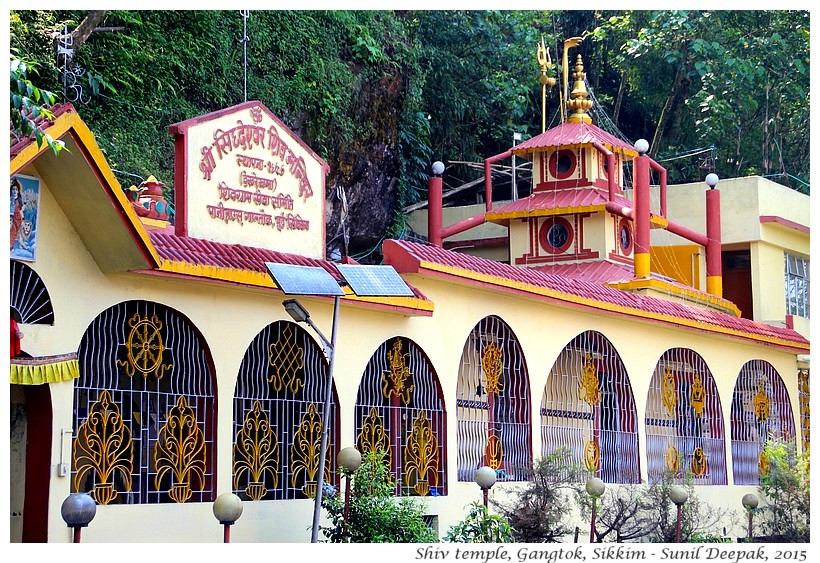 Kubumlhakhang temple, Gangtok, Sikkim, India - Images by Sunil Deepak