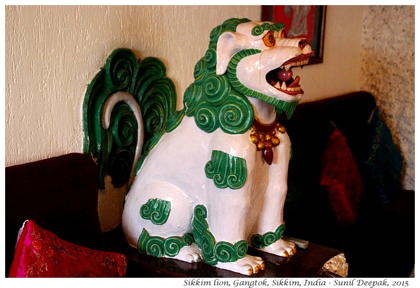 Kubumlhakhang temple, Gangtok, Sikkim, India - Images by Sunil Deepak