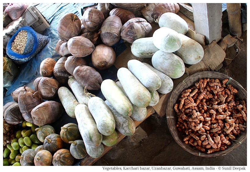 Vegetables, Kachari bazar, Guwahati, Assam, India