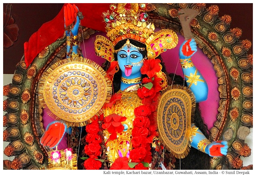 Kali temple, Kachari bazar, Guwahati, Assam, India