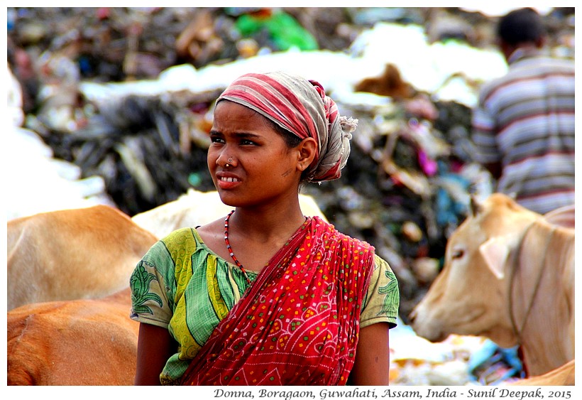 Discarica di Guwahati - Immagini di Sunil Deepak