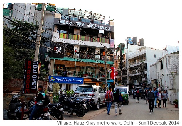 History & monuments of Delhi around Hauz Khas, India - Images by Sunil Deepak, 2014