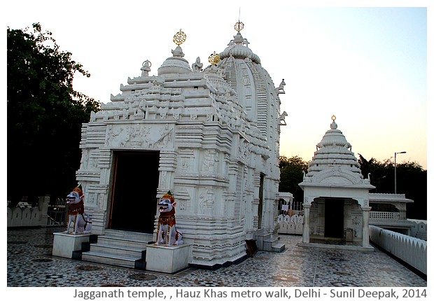 History & monuments of Delhi around Hauz Khas, India - Images by Sunil Deepak, 2014