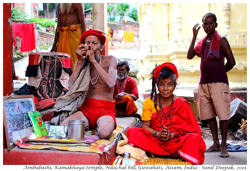 Kamakhaya temple, Guwahati, Assam, India - Images by Sunil Deepak