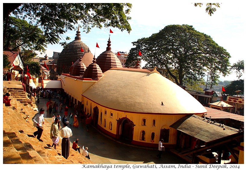 Kamakhaya temple, Guwahati, Assam, India - Images by Sunil Deepak