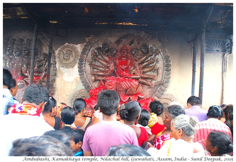 Kamakhaya temple, Guwahati, Assam, India - Images by Sunil Deepak