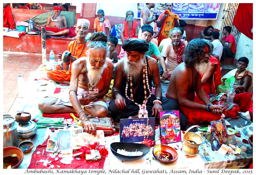 Kamakhaya temple, Guwahati, Assam, India - Images by Sunil Deepak