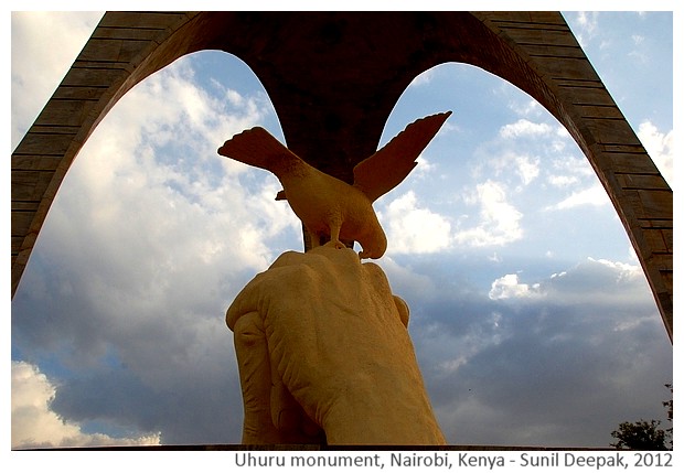 Freedom monuments from Asia, Africa, Americas and Europe - Images by Sunil Deepak, 2014