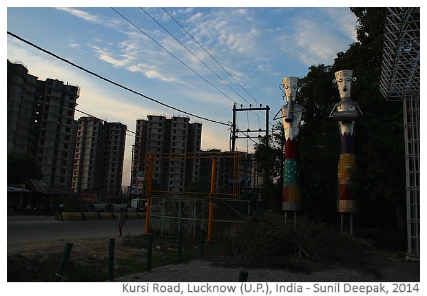 Lucknow, Uttar Pradesh, India - images by Sunil Deepak, 2014