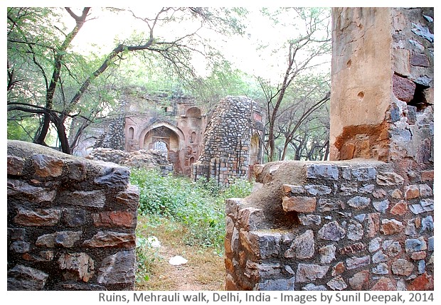 Delhi Metro Walks - Mehrauli, India - Images by Sunil Deepak, 2014 