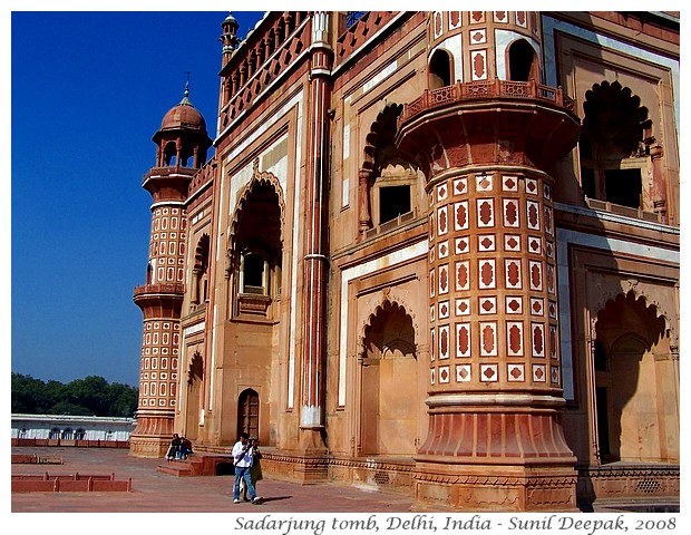 Jorbagh Metro Station walks - Lodhi garden, Safdarjung tomb - Images by Sunil Deepak