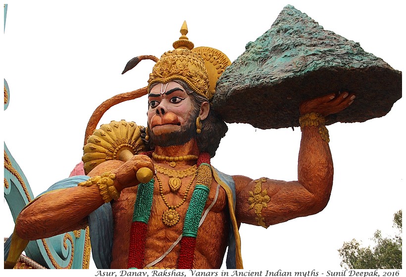 Encounters with diverse human species in Indian mythology