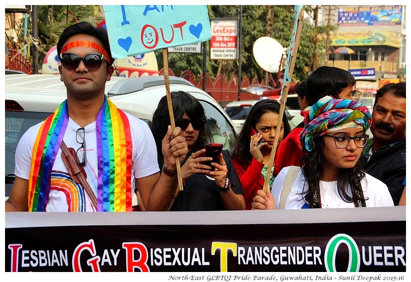 GLBTQI Pride Parade, Guwahati, India - Images by Sunil Deepak