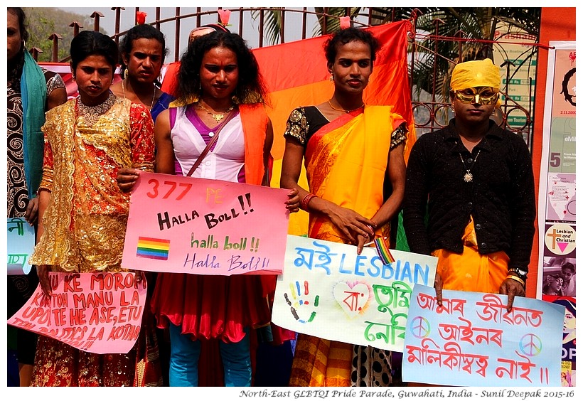 GLBTQI Pride Parade, Guwahati, India - Images by Sunil Deepak