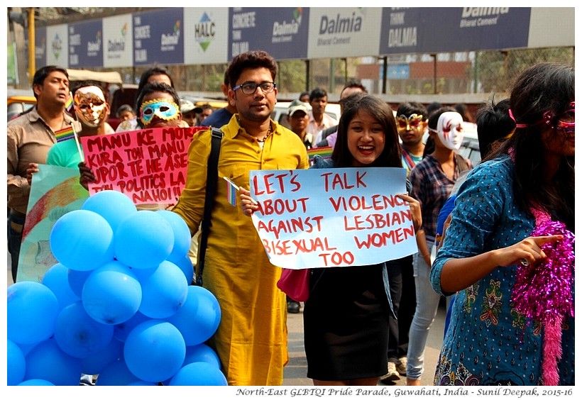 GLBTQI Pride Parade, Guwahati, India - Images by Sunil Deepak