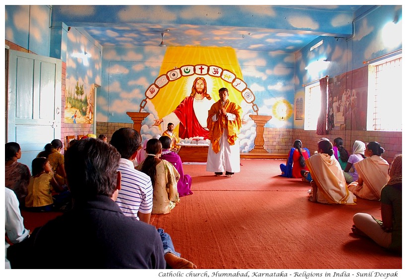 Diversity of religions in India - Images by Sunil Deepak
