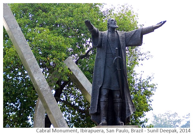 Cabral Monument, San Paulo, Brazil - Images by Sunil Deepak, 2014